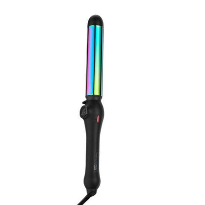 InfinitiPRO by Conair Rainbow Titanium 1¼ inch Curling Wand creates large, loose curls while adding shine - C-CD355