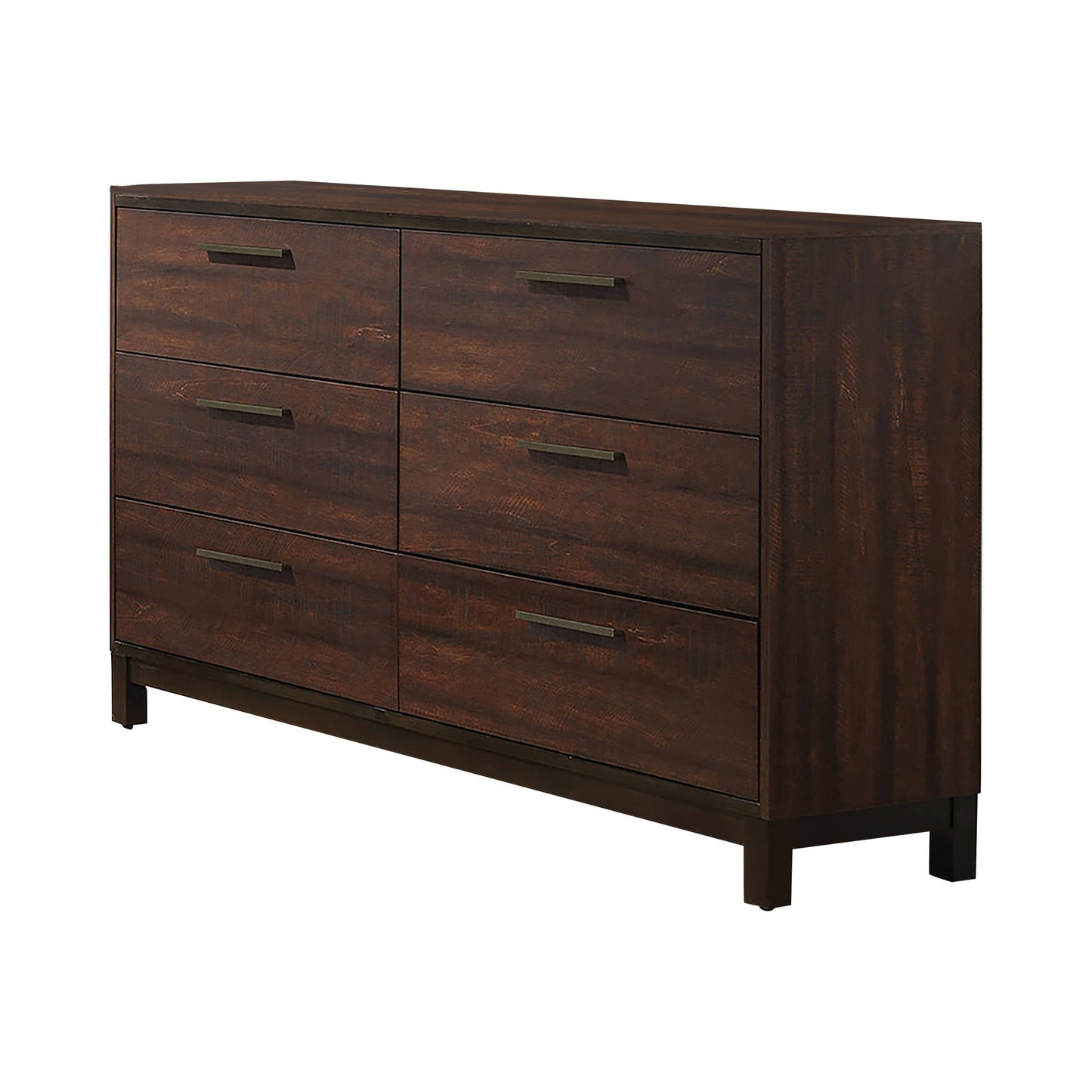 Edmonton 6-Drawer Dresser Rustic Tobacco - 204353 Pie's Variety Store