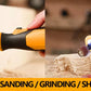 WORKSITE 8V Rotary Tool 110 Pieces Accessories Set Mini Grinder Cutter Diamond Jewelry Wood Cordless Rotary Tool Kit.- CRT324-110 Worksite Hand Tools