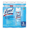 Lysol Disinfectant Spray, Crisp Linen, 19 oz, 3 Count - 410561