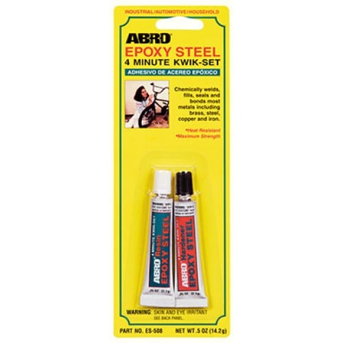 ABRO Epoxy Steel 4 Minute Kwik Set ES-508 (MAC00192)