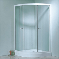 MEGALUXE Shower Enclosure 36 Inches x 36 Inches x 77 Inches- AG-5002 Pear