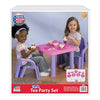 AMERICAN PLASTIC  Tea Party Set 28 piece, includes chair, table and set of wares for the next tea party adventure with friends - 13620