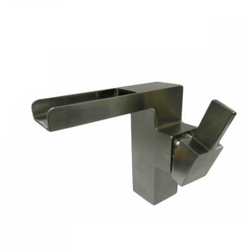 Aquarius Brushed Nickel Single Handle, Single Lever Bathroom Faucet Everything you need  together in one box- B104-BN MEGA