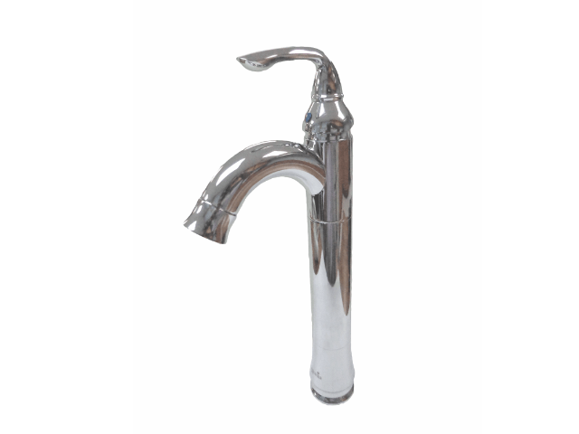 Aquarius Polished Chrome High Rise Basin Mixer Single lever design for effortless flow control and temperature control - F0104402101 CP
