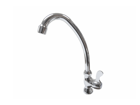 Aquarius Polished Chrome Kitchen Sink Tap - 24P22 MEGA