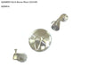 Aquarius Bathtub & Shower Mixer Brushed Nickel PVD- 23L04-BN