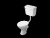 Victory Low Level, White, Toilet Set - CHIA145