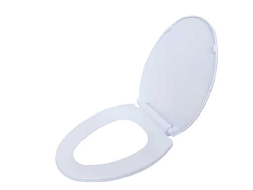 Arrow Elongated Closed Front Toilet Seat made with eco-friendly materials and processes, Close hinge slowly and quietly closes, eliminating slamming and pinched fingers - AB1218H