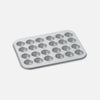 Cuisinart ﻿Chef's Classic Nonstick Bakeware 24-Cup Mini Muffin Pan (Silver) - CU-AMB-24MMP