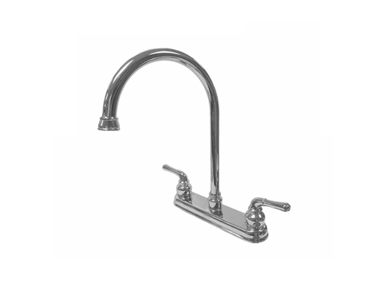 Aquarius Kitchen Sink Mixer Chrome The two-handle design provides total control in finding the perfect water temperature-F0504503301 CP MEGA