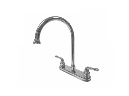 Aquarius Kitchen Sink Mixer Chrome The two-handle design provides total control in finding the perfect water temperature-F0504503301 CP