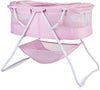 BABY TIME  Emma Bassinett With Net Blue/Pink: Big Oshi Emma Newborn Baby Bassinet - Portable Bassinet for Boys or Girls - BSN-454