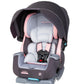 Baby Trend Cover Me 4 In 1 Convertible Car Seat Quartz Pink: integrated patented height and angle adjustable UPF 50+ canopy for full in-car shade protection - CV89D09B ebuystt