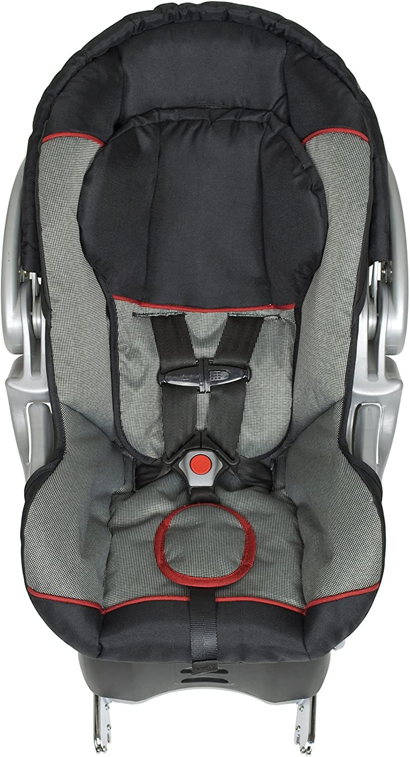 Baby Trend Flex-loc Infant Car Seat Millennium: It is designed with a five-point safety harness so your little one will remain safe and secure in this toddler car seat - CS31773