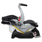 Baby Trend Flex-loc Safe and Snugly 4-Position Height Adjustment, Infant Car Seat Onyx - CS31072 ebuystt
