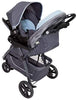 Baby Trend Skyline 35 Travel System Starlight Pink/Blue: Sophisticated stroller looks upscale without sacrificing comfort and safety - TS42C01A/TS42B52A