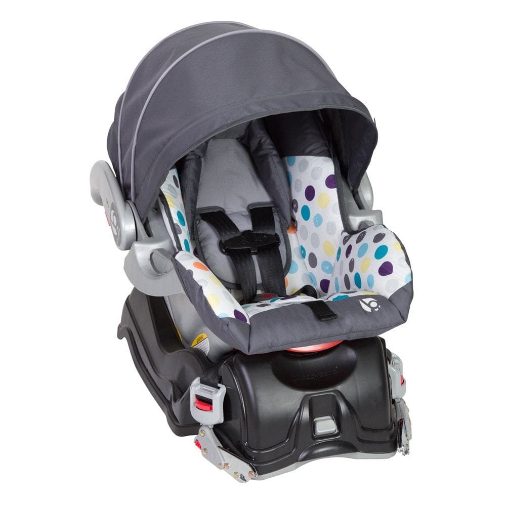 Baby Trend Skyview Travel System Ions: provides easy maneuverability with two convenient rear brakes and the one hand folding mechanism - TS89B17A