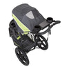 Baby Trend Xcel R8 Jogger Circuit: designed with style, safety features, and ease-of-use functions, guarantees a smooth ride for you and your little one - JG95A87B