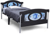 Delta Deluxe Twin Bed Star Wars: made to fit your child's personality with its blue and black, grey design - BB87069SW