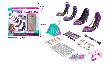 BCD  High Heeled Shoes Set Diy:All day long fun for the little designers - JHP191154