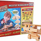 BCD Deluxe Workshop: DIY deluxe workshop is an awesome first project kit for kids (90 piece set) - BCD-8855A ebuystt