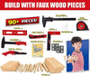 BCD Deluxe Workshop: DIY deluxe workshop is an awesome first project kit for kids (90 piece set) - BCD-8855A