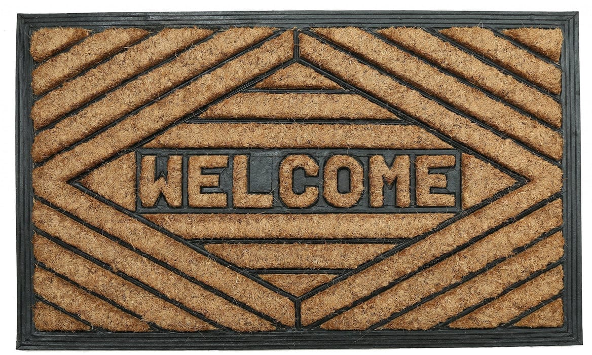 Chateau Coir & Rubber Mat (24" x 36") suited for outdoor use as it can withstand outdoor conditions as well as foot traffic very well - RN# 160706 ebuystt