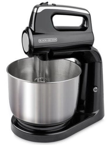 Black And Decker Mixer Stainless Steel Bowl 5 Speed - 05087582182
