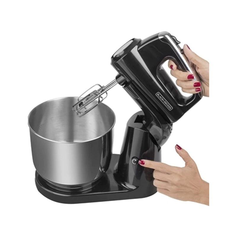 Black And Decker Mixer Stainless Steel Bowl 5 Speed - 05087582182 Pie's Variety Store