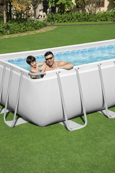 power steel rectangular pool