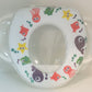 Soft Potty Seat With Handles Assorted: The non-slip base helps keep the topper steady on the toilet seat for extra stability - SU271 ebuystt