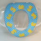 Soft Potty Seat With Handles Assorted: The non-slip base helps keep the topper steady on the toilet seat for extra stability - SU271 ebuystt