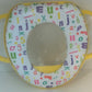 Soft Potty Seat With Handles Assorted: The non-slip base helps keep the topper steady on the toilet seat for extra stability - SU271 ebuystt