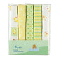 BABY TIME  Big Oshi Flannel Receiving Blanket 5pk: blanket is soft cotton flannel, Size: 30" x 30" - PLK-965 ebuystt