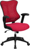 High Back Designer Black Mesh Executive Swivel Ergonomic Office Chair with Adjustable Arms [BL-ZP-806-BK-GG]
