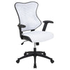 High Back Designer Black Mesh Executive Swivel Ergonomic Office Chair with Adjustable Arms [BL-ZP-806-BK-GG]