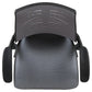 High Back Dark Gray Mesh Spine-Back Ergonomic Drafting Chair with Adjustable Foot Ring and Adjustable Flip-Up Arms [BL-ZP-809D-DKGY-GG] A-Z Store Nadia