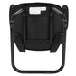 Black Mesh Sled Base Side Reception Chair with Flip-Up Arms [BL-ZP-8805C-GG] A-Z Store Nadia