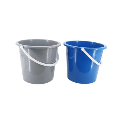 Durable, Plastic Bucket, Perfect for use in carrying water, storage items or cleaning supplies - BL0247