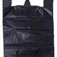 Plastic Bags Black or  White Plain Vest (handle) Grocery Bags,Durable, (18'' x 21' ) Price Per Bale=2000 Pcs CI-MEGA