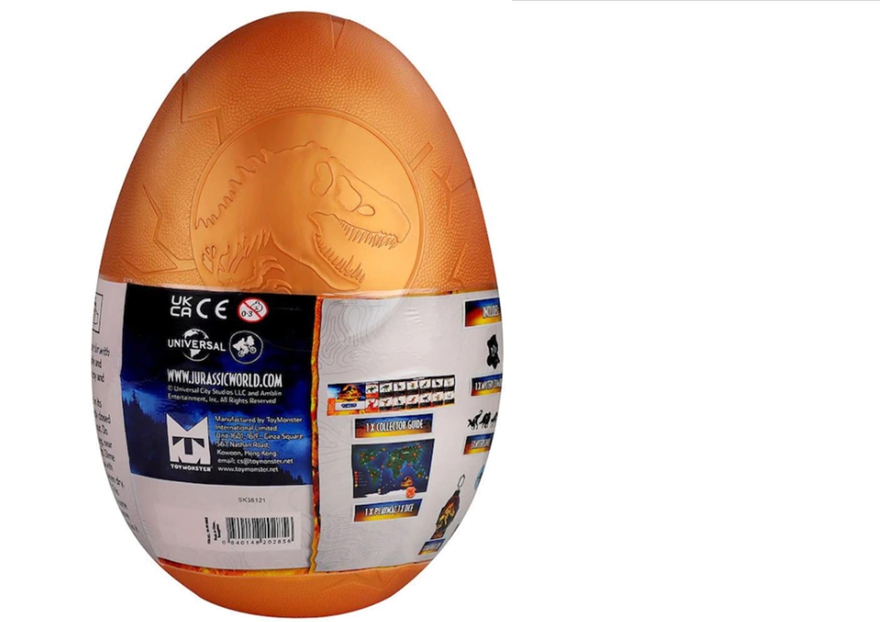 Jurassic World Dominion Captivz Dino Surprise Egg and MEGA Egg Surprise