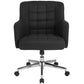 Laone Home and Office Upholstered Mid-Back Chair in Beige Fabric [BT-1176-BGE-F-GG] A-Z Store Nadia