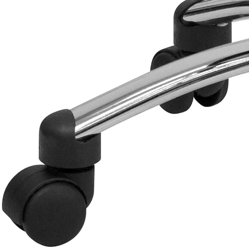 Medical Ergonomic Stool with Chrome Base [BT-191-1-GG] A-Z Store Nadia