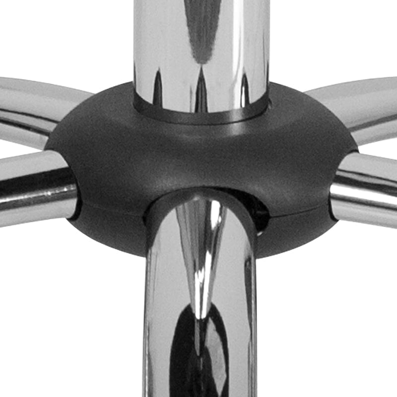 Medical Ergonomic Stool with Chrome Base [BT-191-1-GG] A-Z Store Nadia