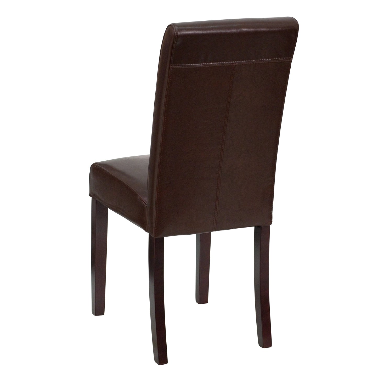 Black LeatherSoft Parsons Chair - BT-350-BK-LEA-023-GG A-Z Store Nadia