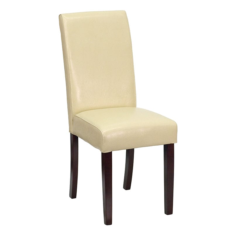 Black LeatherSoft Parsons Chair - BT-350-BK-LEA-023-GG A-Z Store Nadia