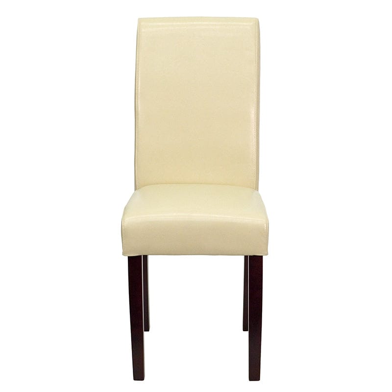 Black LeatherSoft Parsons Chair - BT-350-BK-LEA-023-GG A-Z Store Nadia