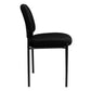Comfort Black Fabric Stackable Steel Side Reception Chair - BT-515-1-BK-GG A-Z Store Nadia