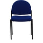 Comfort Black Fabric Stackable Steel Side Reception Chair - BT-515-1-BK-GG A-Z Store Nadia